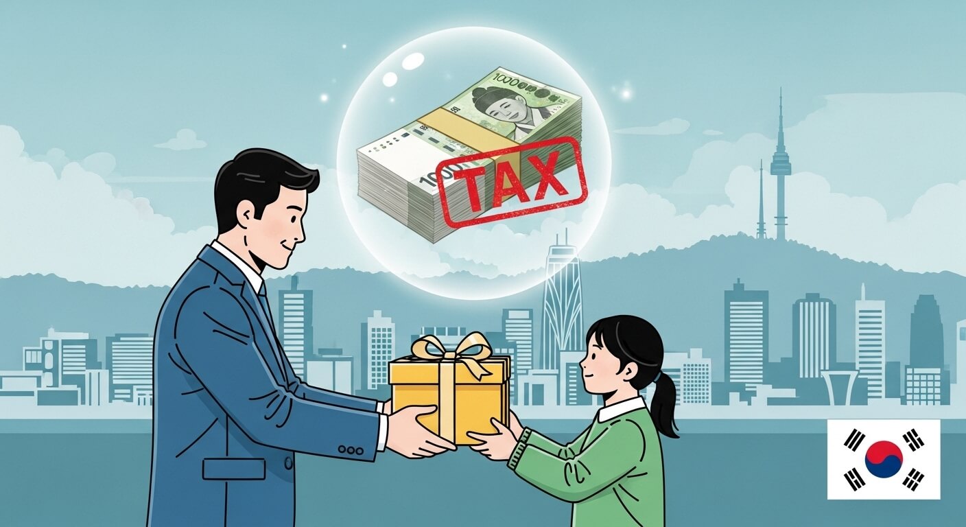 자녀 증여세 면제 한도액