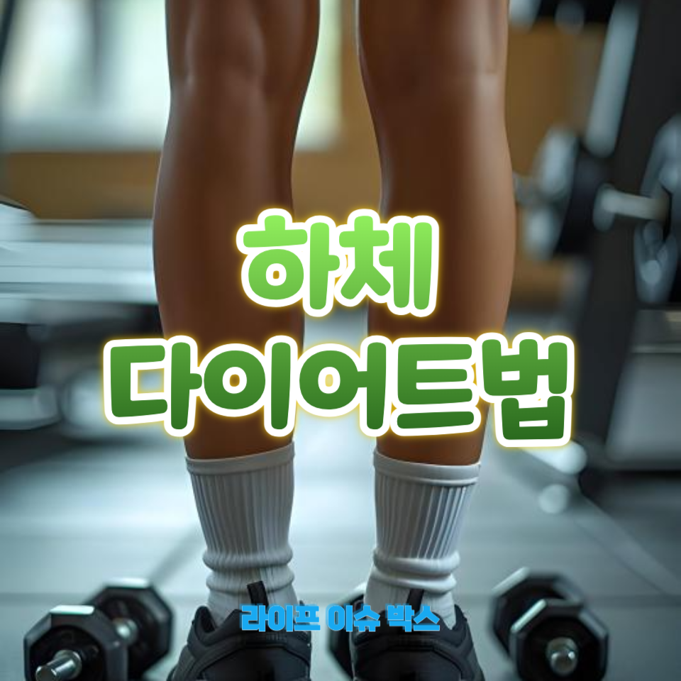 하체 다이어트법
