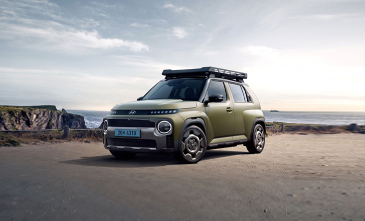 캐스퍼 일렉트릭 크로스 차량 사진