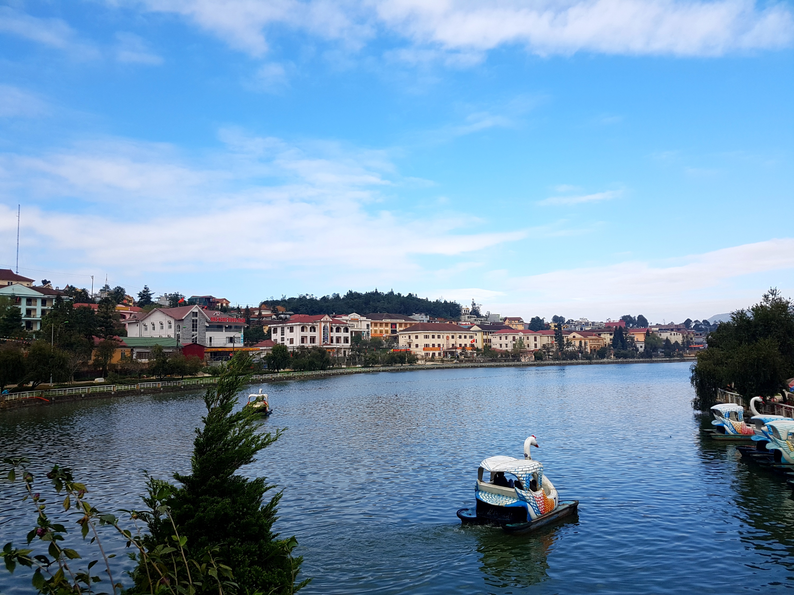 베트남 사파의 호수 풍경