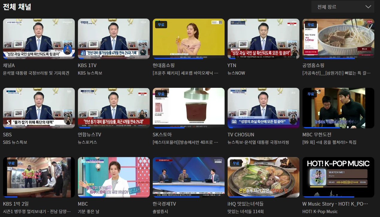 웨이브-요금제-가격-베이직-스탠다드-프리미엄-화질