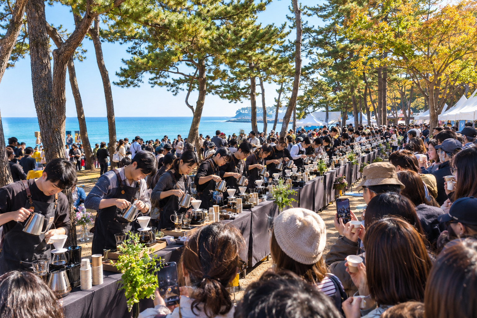 100인 100미 핸드드립 포퍼먼스