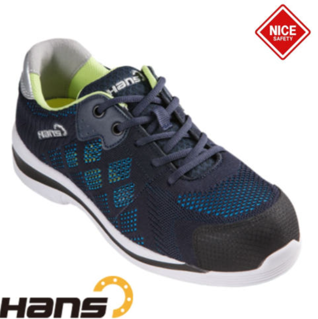 한스 안전화 HS-90 아쿠아 블루 경작업화