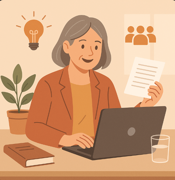 스마트한 삶을 즐기고 있는 나