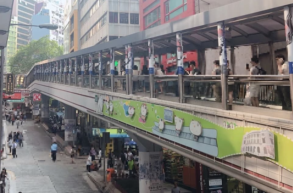 홍콩 관광지 추천 미드레 에스컬레이터