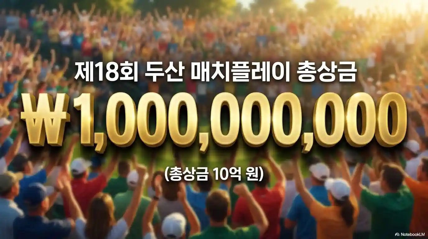 두산 매치플레이 총 상금 10억원