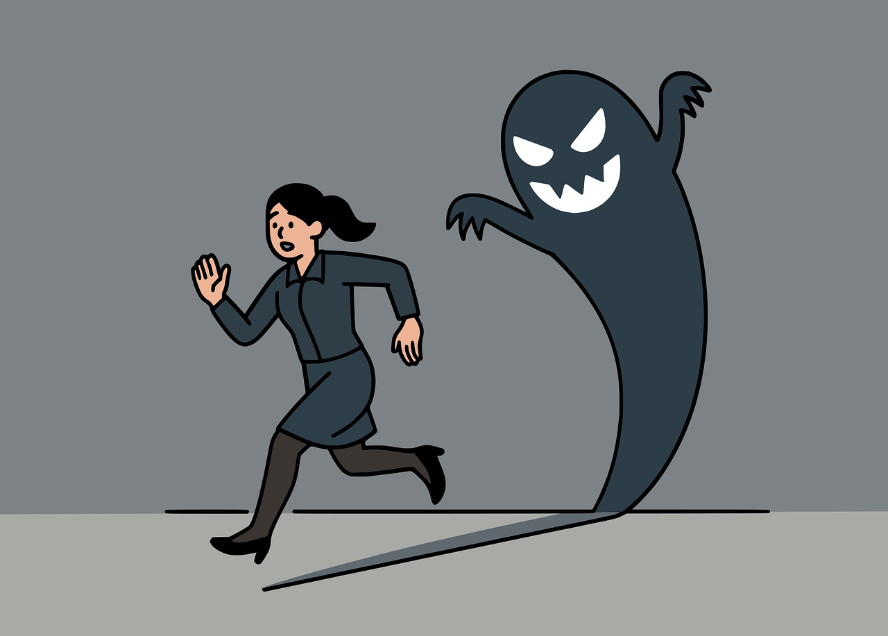 쫓기는 꿈해몽과 스트레스 해소 관련 이미지