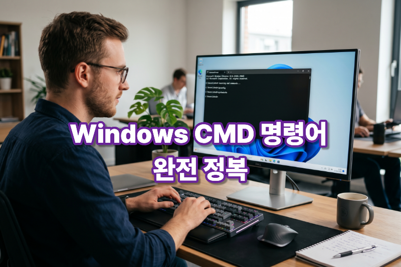 CMD 명령어 초보자 가이드 대표 이미지