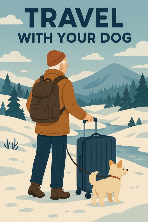 은퇴 후 강아지와 여행 관련 사진