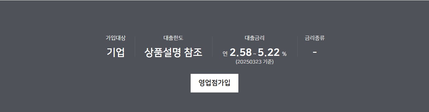 NH더퍼스트기업대출