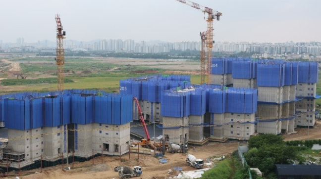 아파트 건설 현장