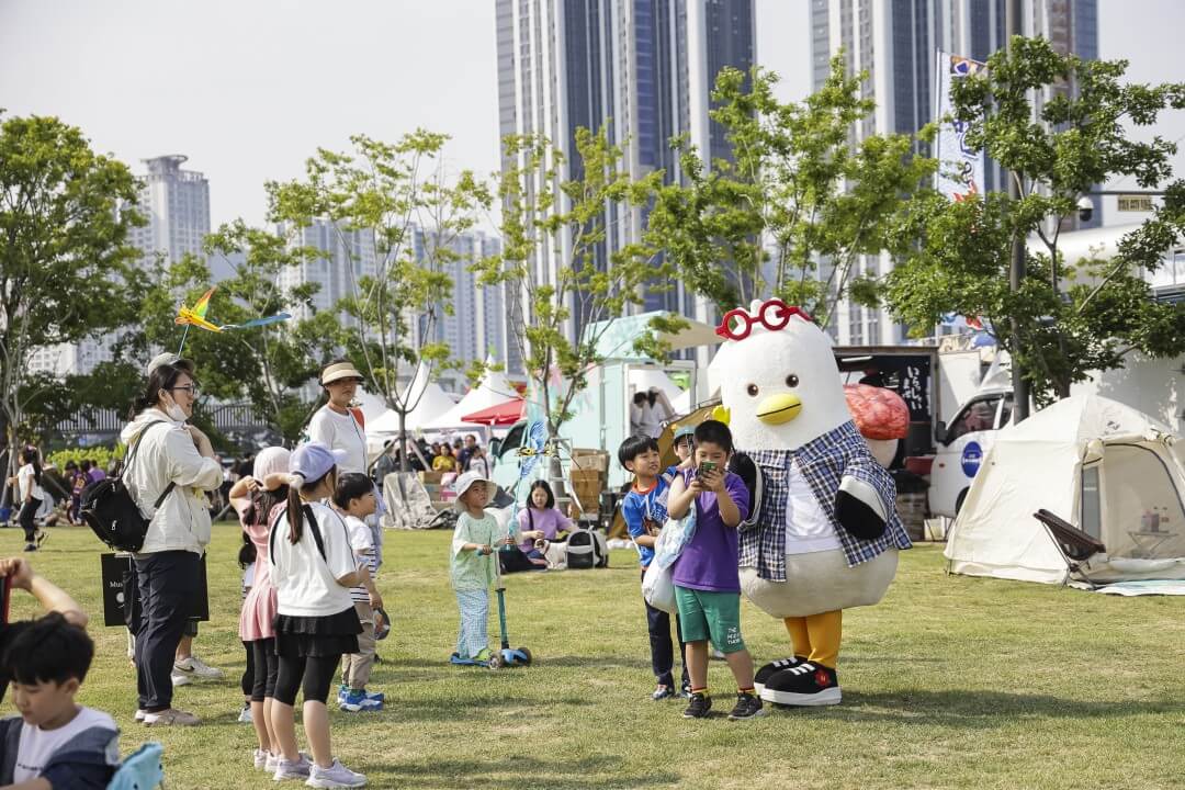 부산항 축제 불꽃놀이 주차장