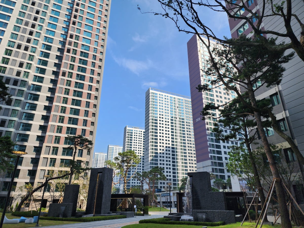 올림픽파크포레온 전경.