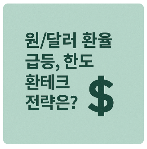 환테크 투자자 반드시 알아야 할 점