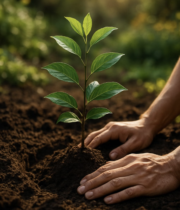 1. 첫 단추&amp;#44; 건강한 묘목과 햇살 가득한 자리
