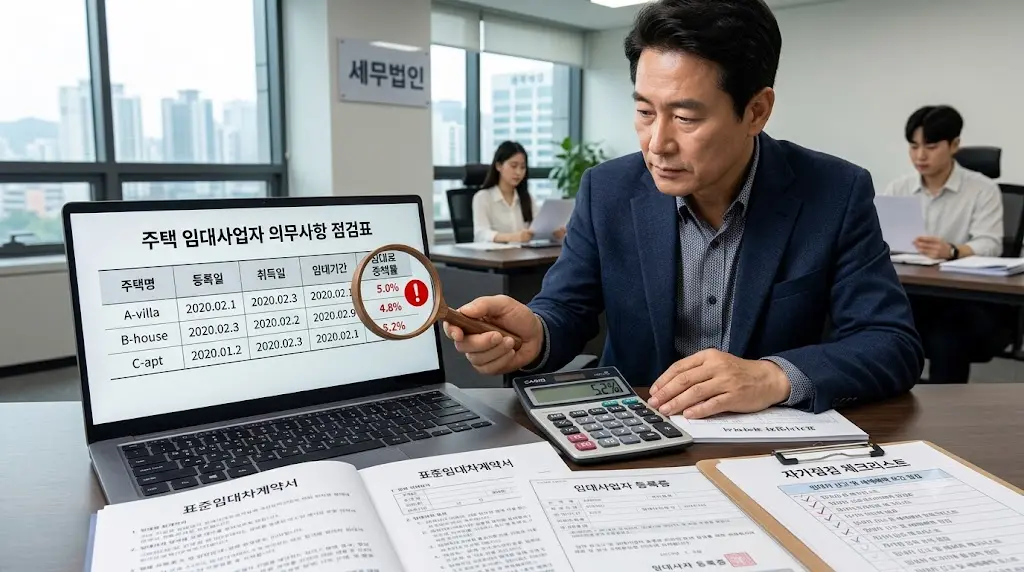 등록임대사업자 종부세 합산배제와 재산세 감면 점검 이미지