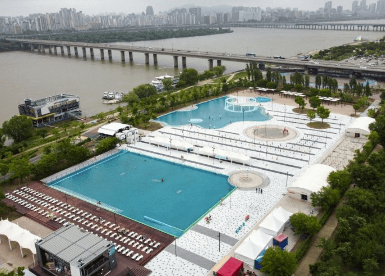  한강 수영장 여의도 수영장 