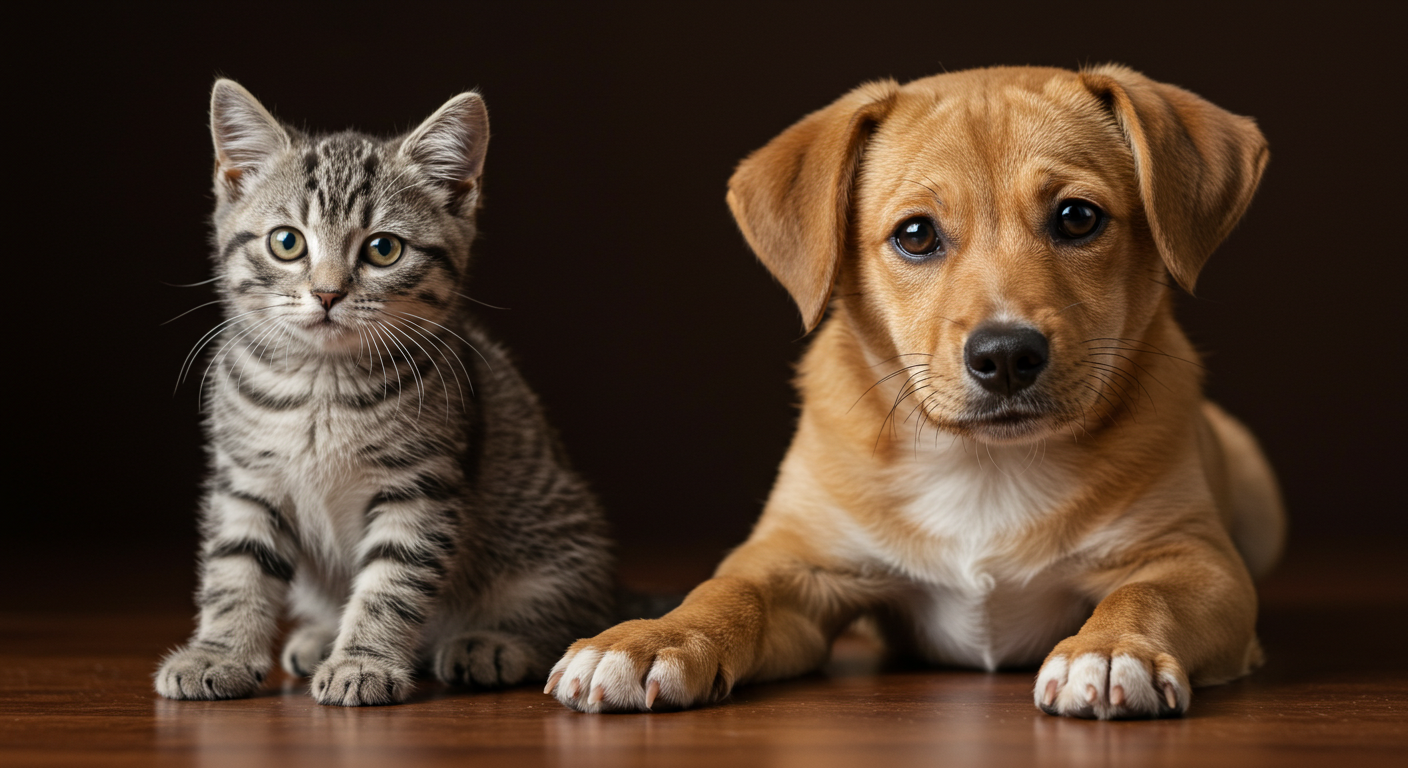 고양이와 강아지