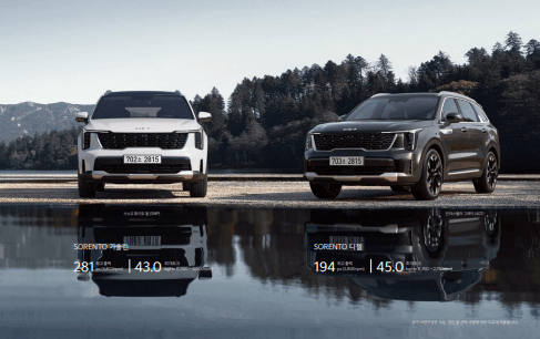 2024 쏘렌토 하이브리드 포토, 정보, 제원