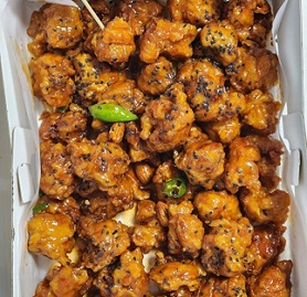 수제조청닭강정