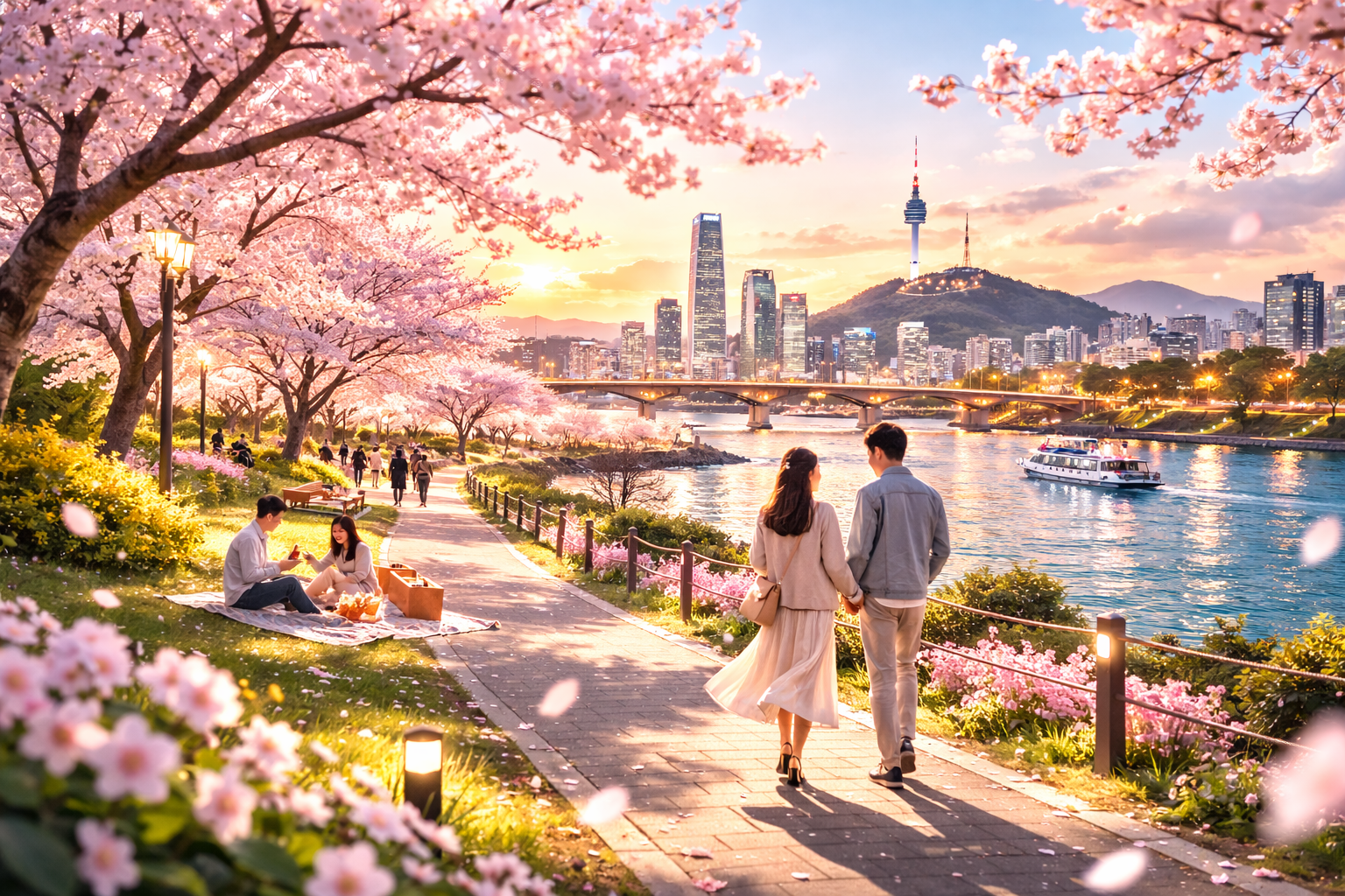 서울 벚꽃 개화 시기