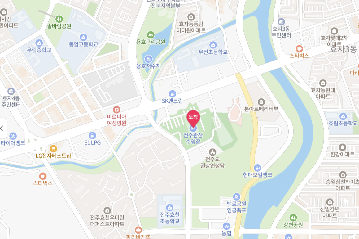 🏊&zwj;♀️ 토요일&middot;일요일&middot;공휴일 자유수영 가능한 전주 완산수영장 (강습 신청, 가격, 시간표, 주차, 수영복 복장, 수심, 강사 총정리)