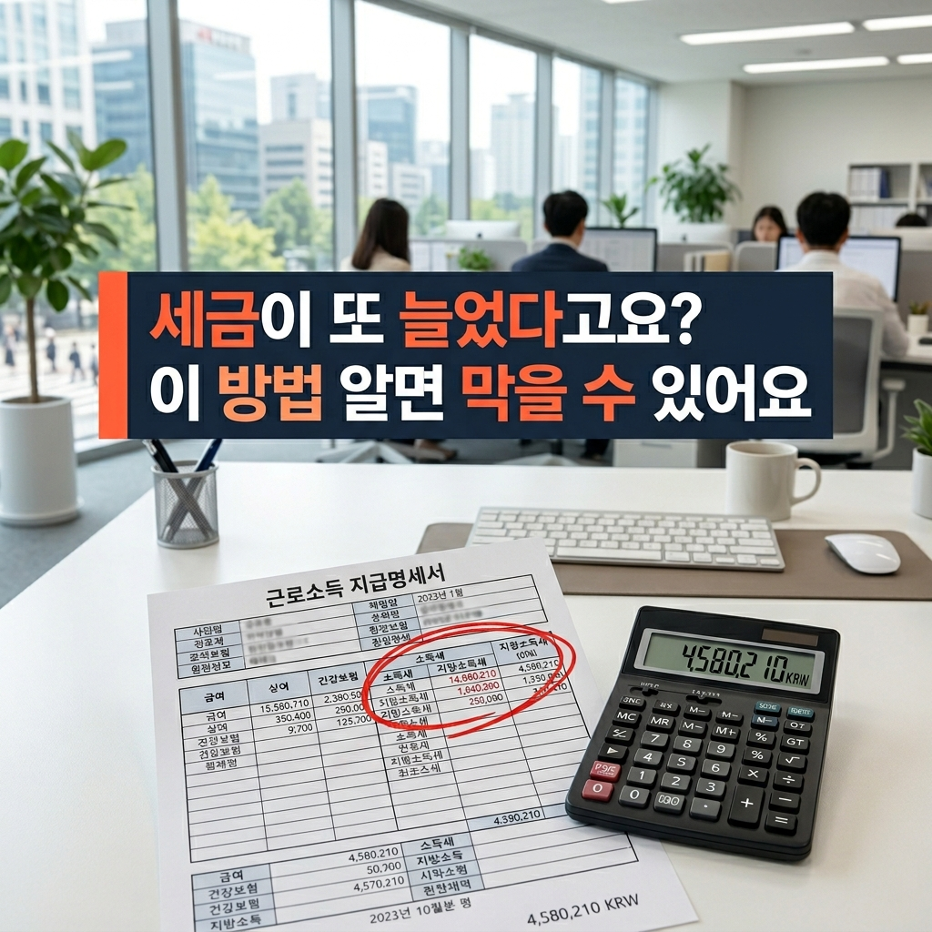 국가부채 증가 직장인 소득세 인상 영향 분석 2026 절세전략