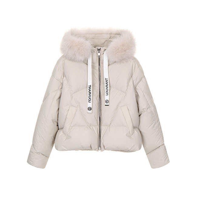 온앤온 폭스퍼 구스 숏패딩 NEP2XM607