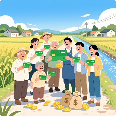 남해군 농어촌 기본소득 착카드 이미지