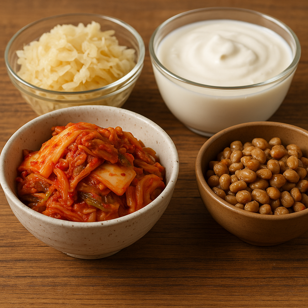 장건강에 도움되는 발효식품