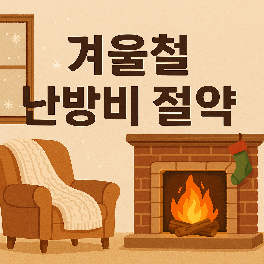 겨울철 난방비 절약 정보