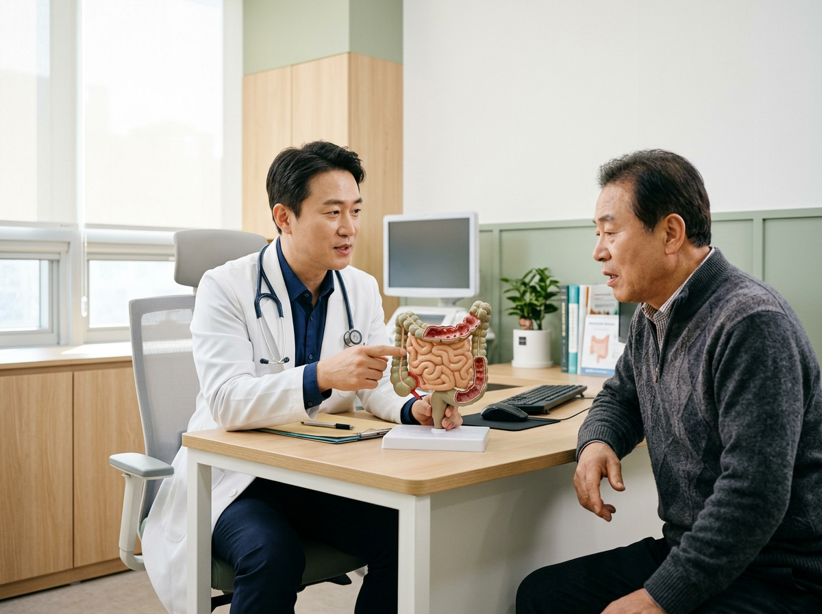 분변잠혈검사 양성 대장내시경 상담