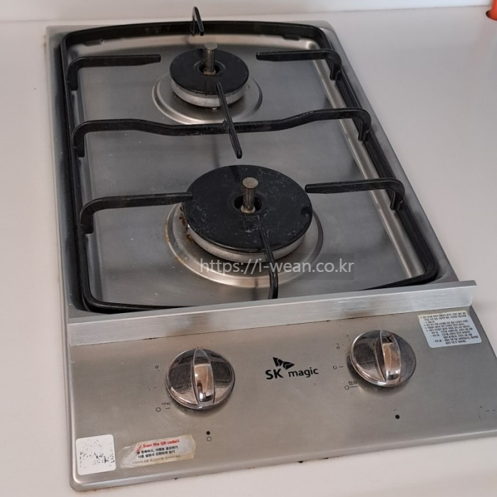 가스렌지가 준비되어 있습니다.