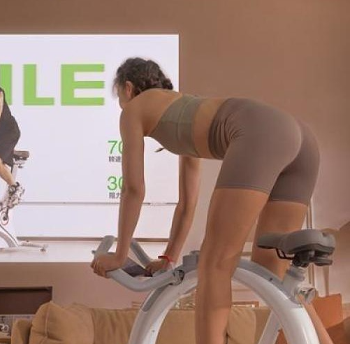 전현무 실내 자전거