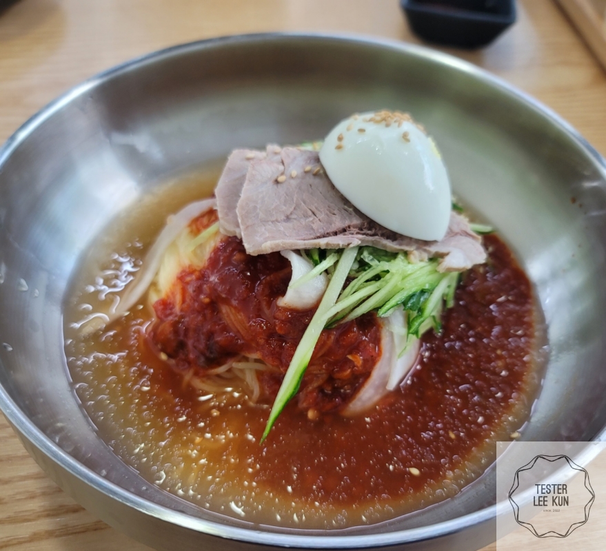 재성밀면물비빔면