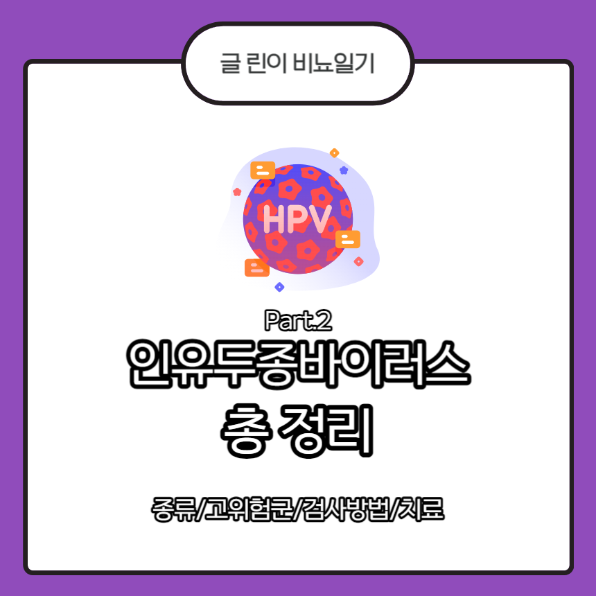 인유두종 바이러스 종류
인유두종 바이러스 고위험군
인유두종 바이러스 검사방법
인유두종 바이러스 치료