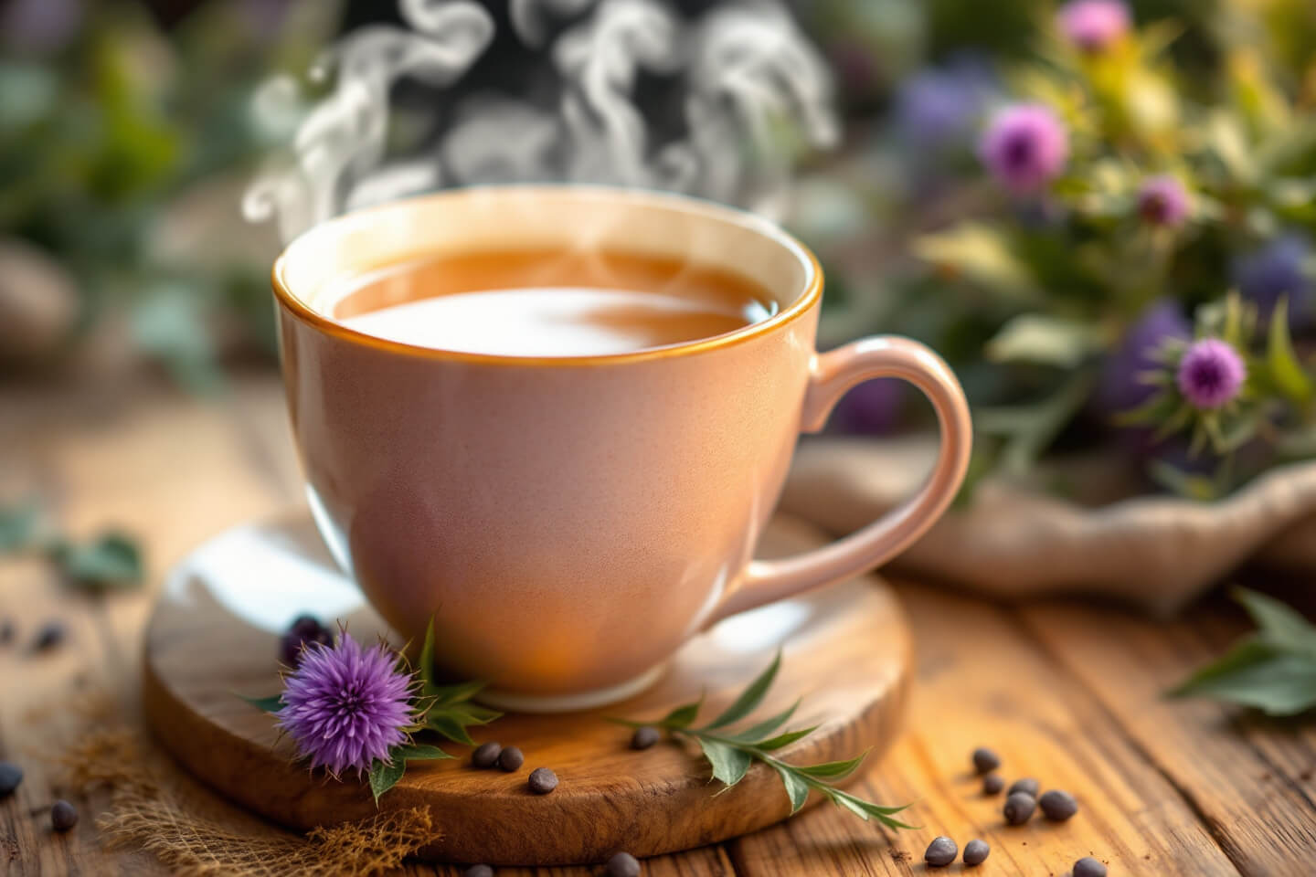 밀크씨슬 사진입니다.