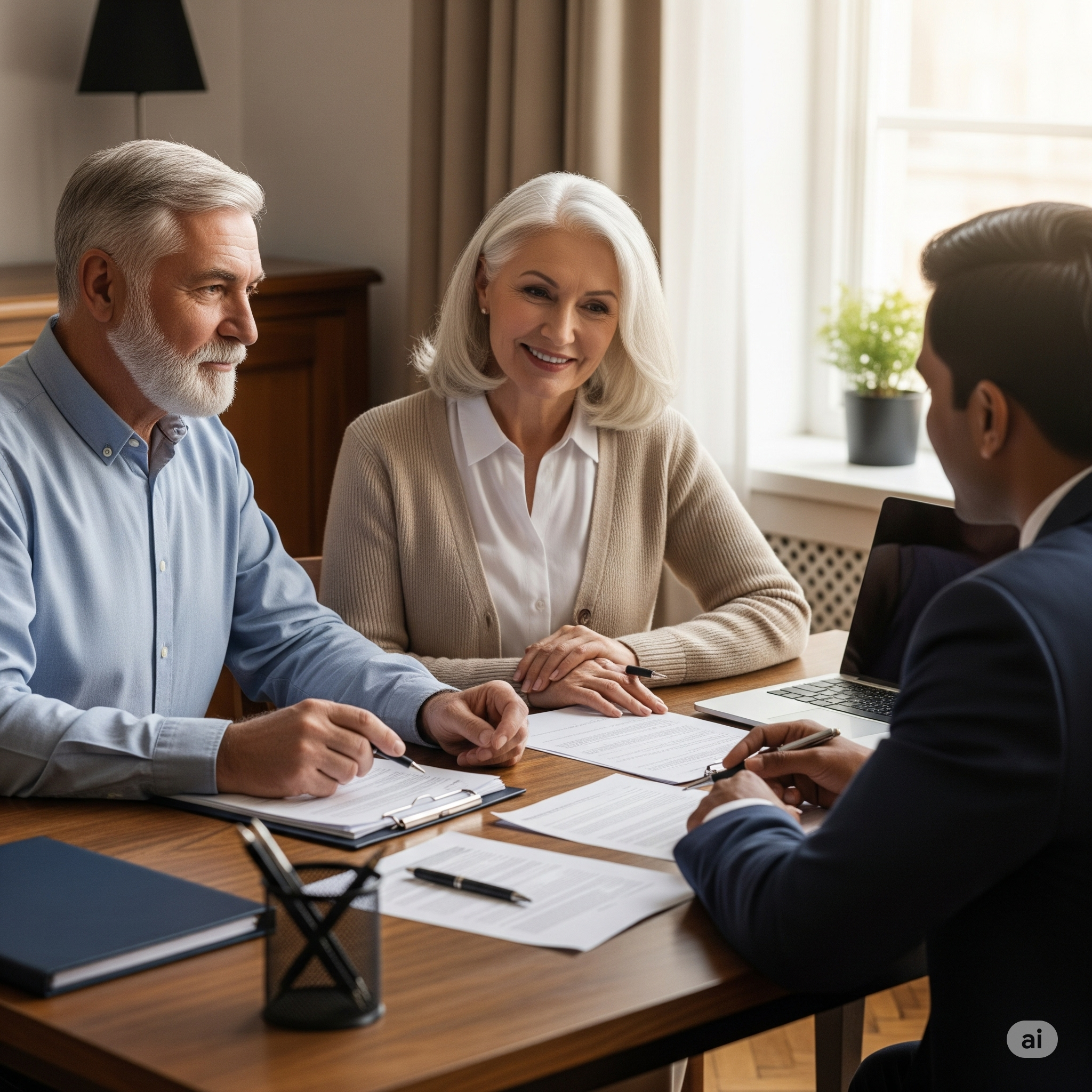 시니어 유산 설계, 법적 절차