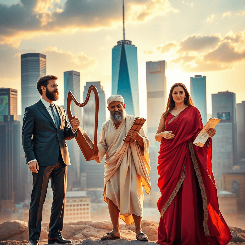 현대사회와 성경 인물의 연결 고리