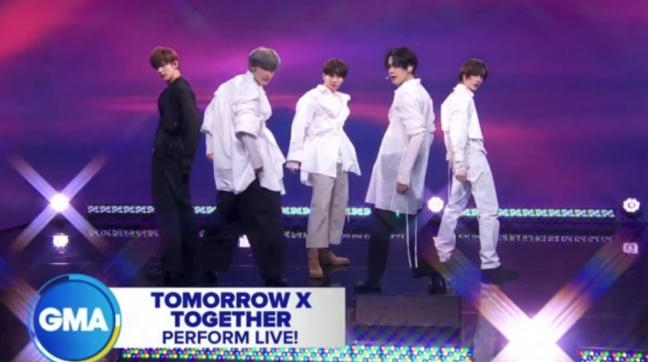 투모로우바이투게더, '굿모닝 아메리카' 출연