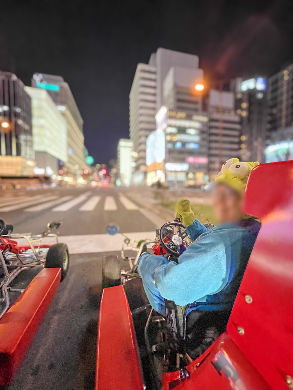 오사카 카트 야경