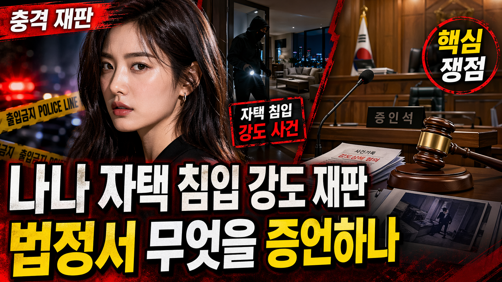 나나 자택 침입 강도 재판,자택 침입 강도 재판서 무엇을 증언하나