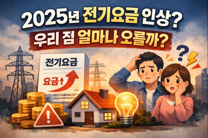 전기요금 인상? 이번 주 한국에서 가장 뜨거운 이유