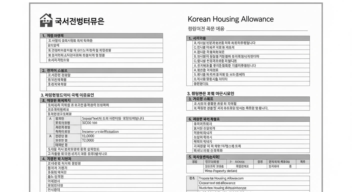 주거급여 조건