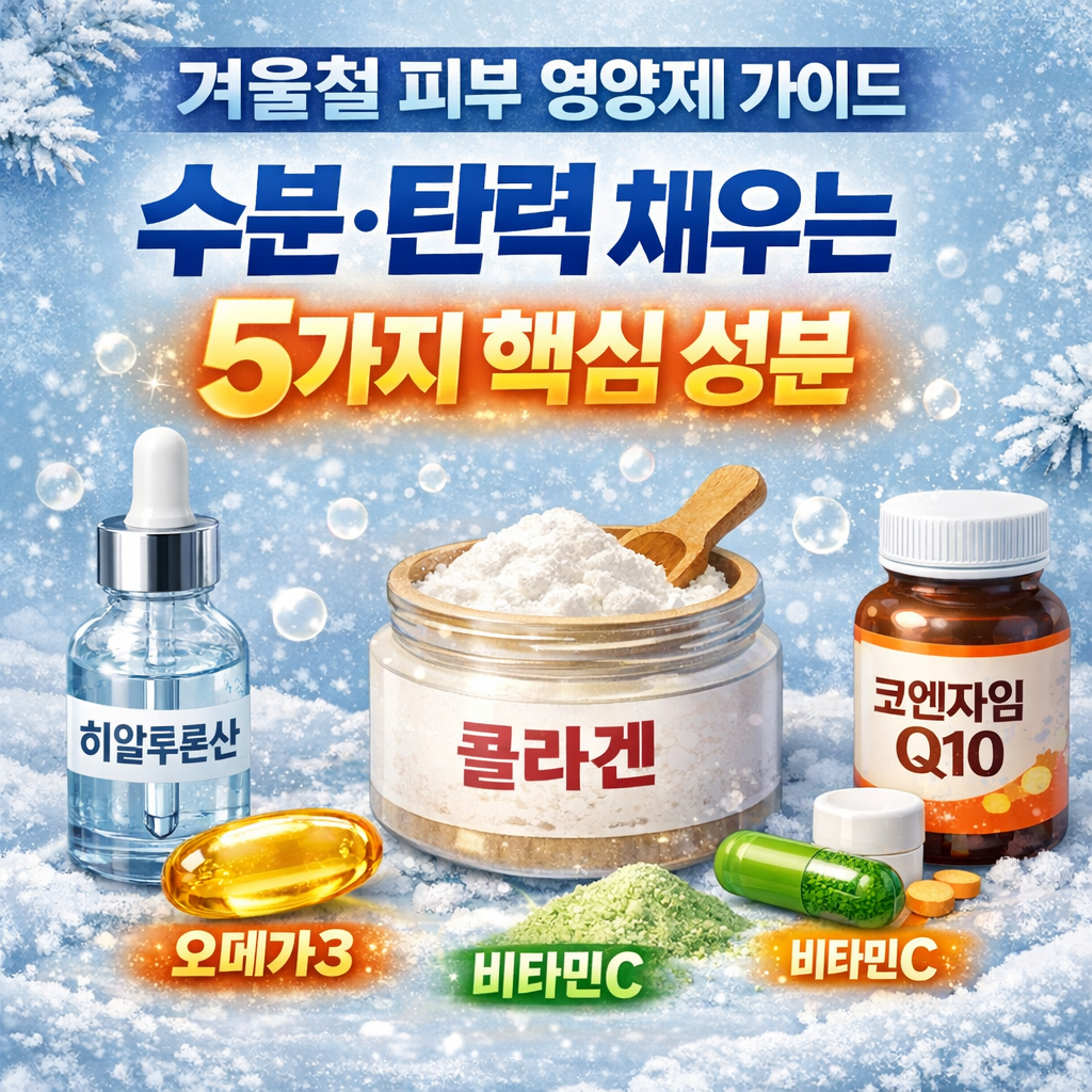 겨울철 피부 영양제
