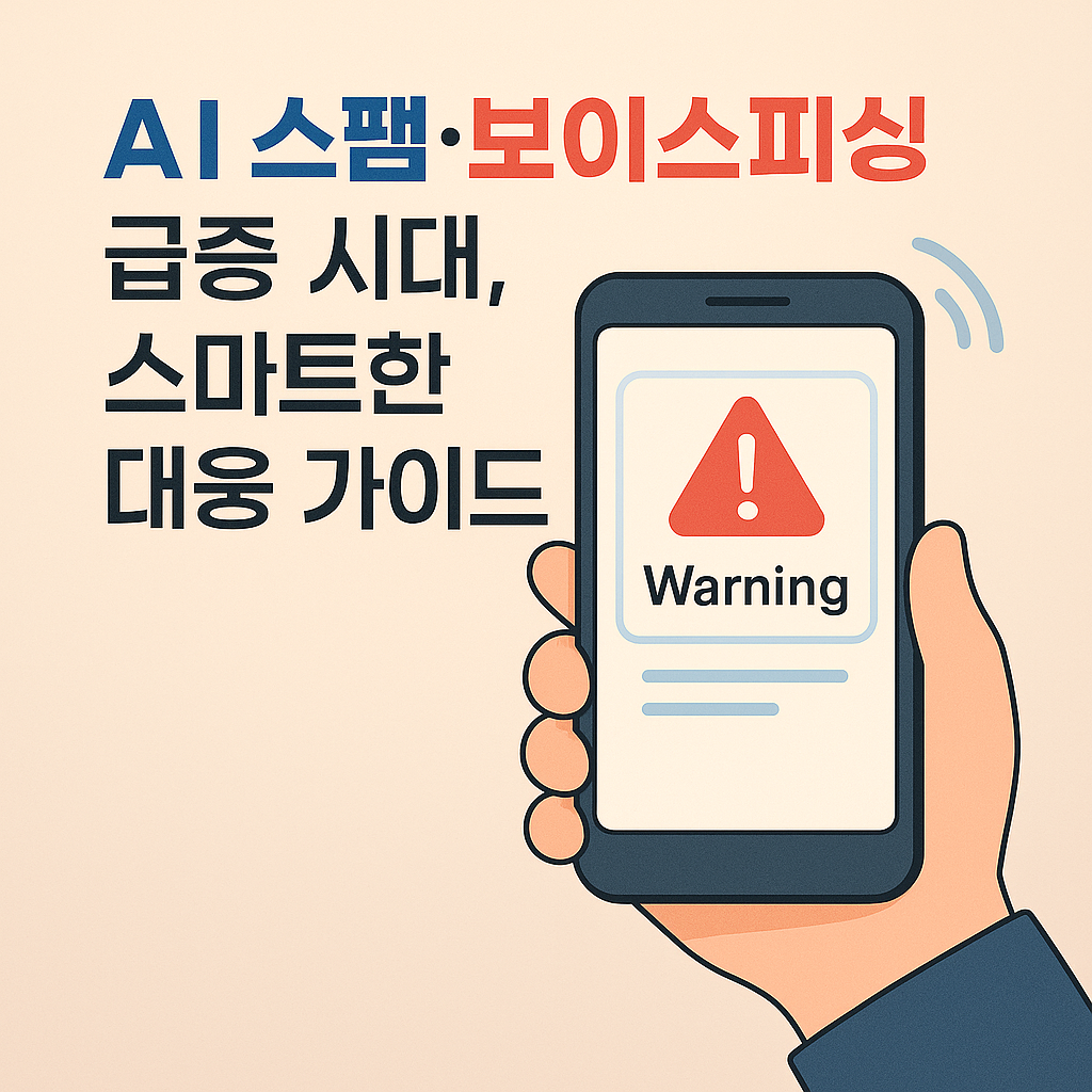 AI 스팸·보이스피싱 급증 시대