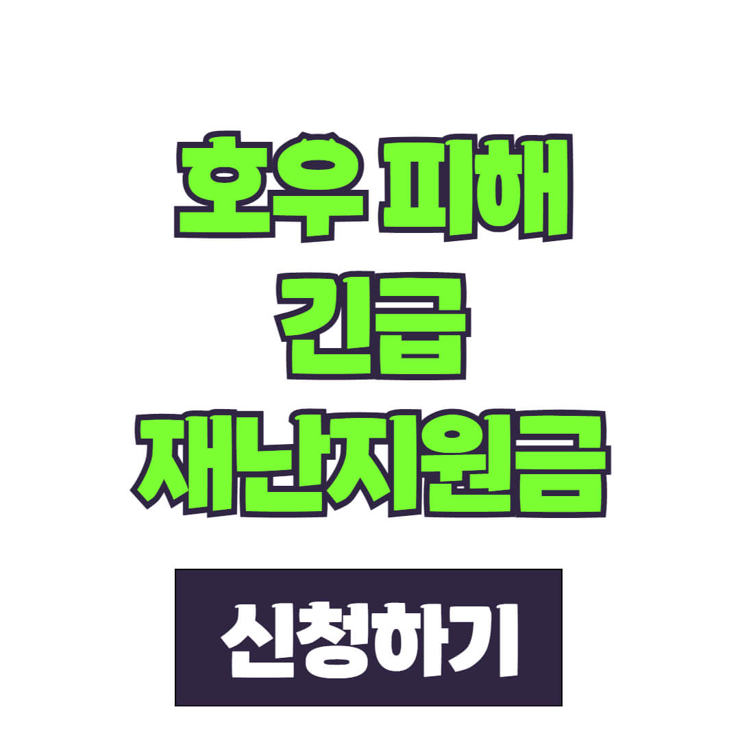 전북 완주군 호우 피해 긴급 재난 지원금 신청 대상 및 방법