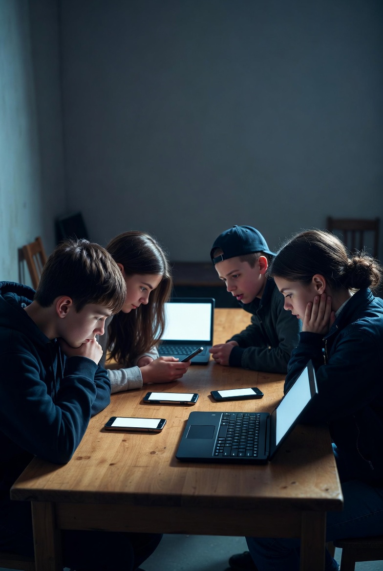 AI 이미지로 만든 청소년들의 고민