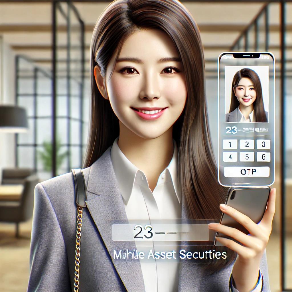 미래에셋증권 모바일 otp 발급