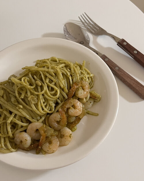 바질페스토-파스타